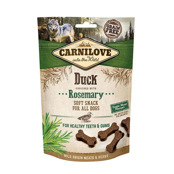 Carnilove Duck With Rosemary Semi Moist Dog Treat 200g